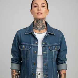 Vintage jeansjacka lee