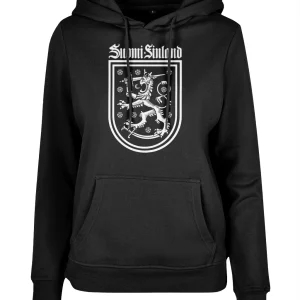 Suomi Finland Lejon Hoodie, Dam