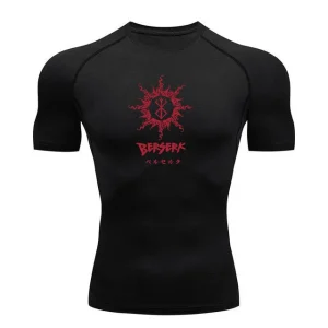 SCORCHING BRAND COMPRESSION T-shirt