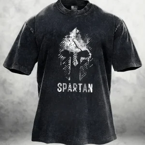 SPARTAN FADED WASHED T-SHIRT