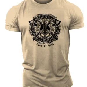 Viking Odin Axes T-shirt