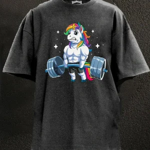 Weightlifting Unicorn T-Shirt