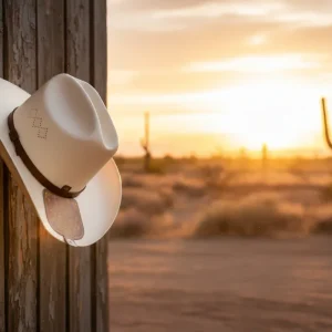 Rebell hatt beige tombstone westernhatt